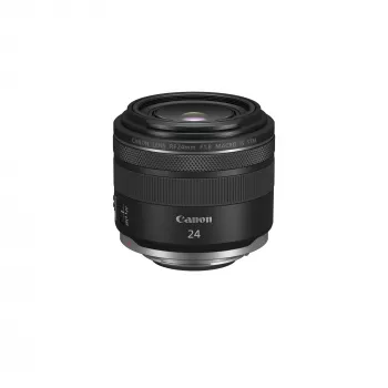 Canon plačiakampis RF 24 mm F1.8 Macro IS STM objektyvas, juodas