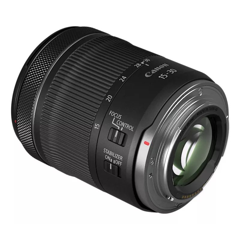 Canon RF 15-30 mm f4.5-6.3 IS STM MILC itin plataus kampo objektyvas juodas