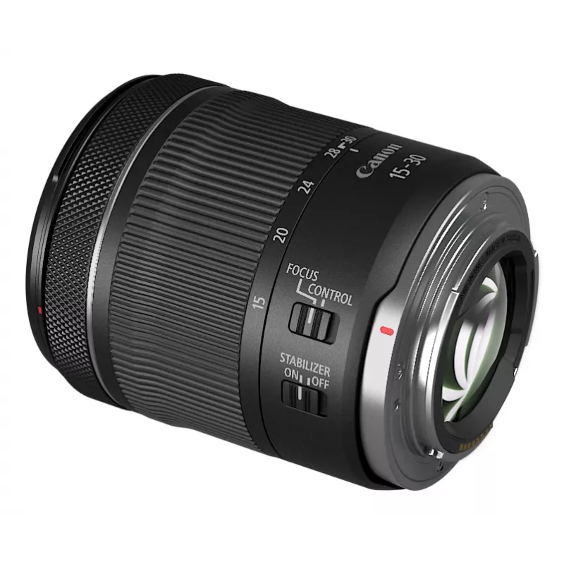 Canon RF 15-30 mm f4.5-6.3 IS STM MILC itin plataus kampo objektyvas juodas