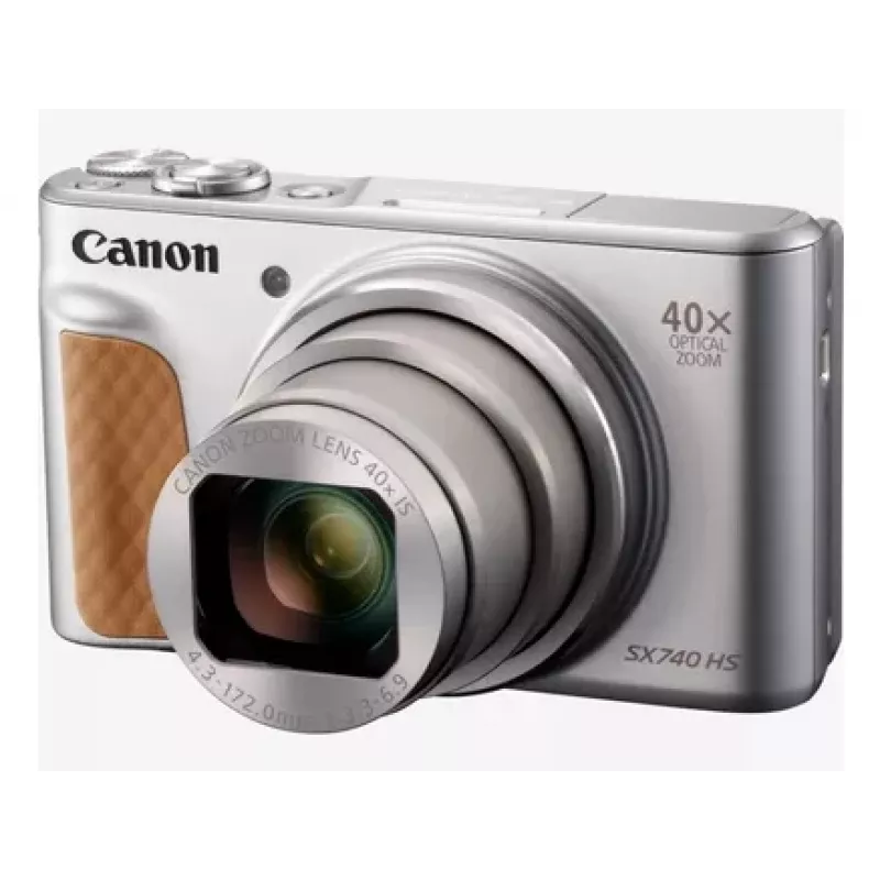 Canon PowerShot SX740 HS Lite Edition kompaktiškas fotoaparatas 20,3 MP CMOS sidabrinis