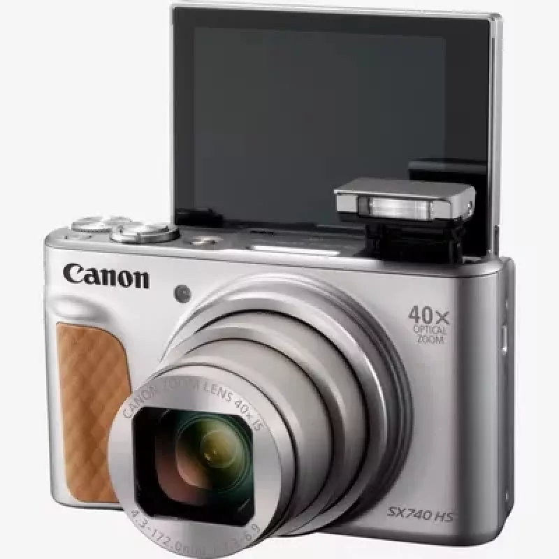 Canon PowerShot SX740 HS Lite Edition kompaktiškas fotoaparatas 20,3 MP CMOS sidabrinis
