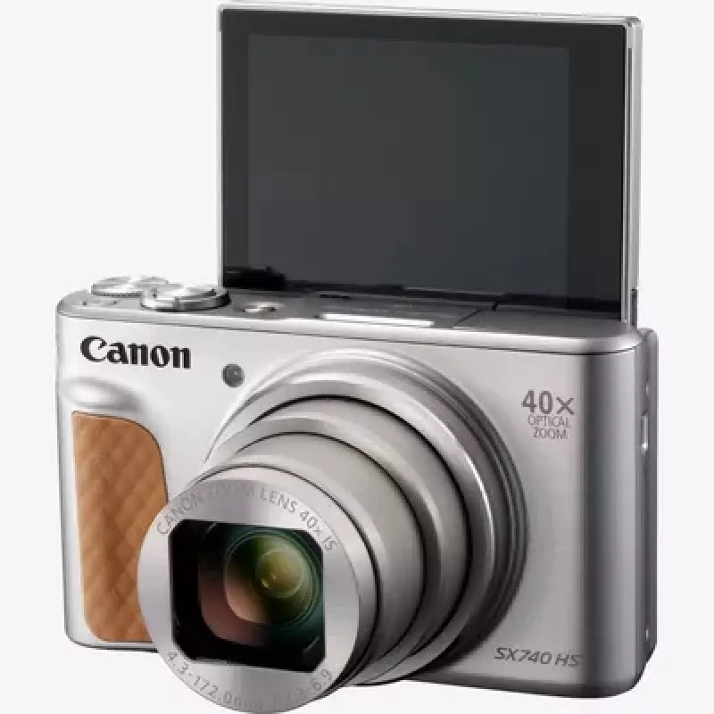 Canon PowerShot SX740 HS Lite Edition kompaktiškas fotoaparatas 20,3 MP CMOS sidabrinis