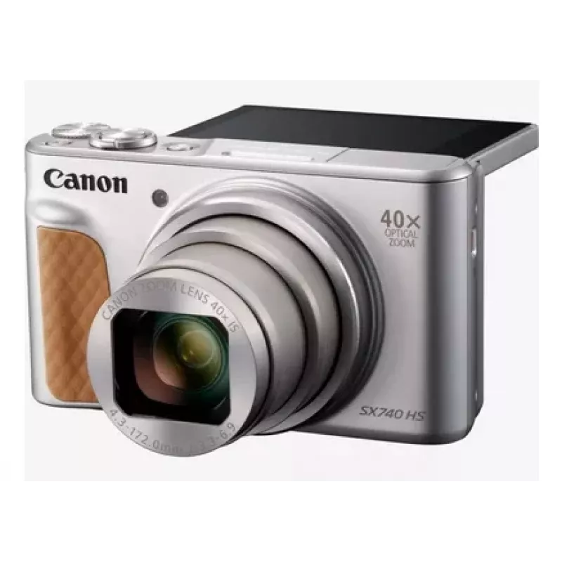 Canon PowerShot SX740 HS Lite Edition kompaktiškas fotoaparatas 20,3 MP CMOS sidabrinis