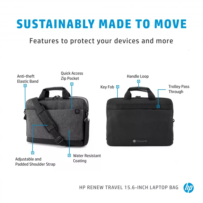 HP Renew Travel 15,6 colio nešiojamojo kompiuterio kuprinė