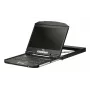 ATEN CL3100NX konsolė 47 cm (18,5 colio) 1366 x 768 pikseliai Metalas, Plastikas Juoda 1U