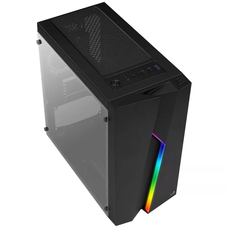 Aerocool Bolt Mini Mini Tower Juodas