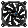 Aerocool ASTRO12 kompiuterio ventiliatorius 12cm LED RGB antivibracinis 6 kontaktų juodas
