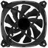 Aerocool ASTRO12 kompiuterio ventiliatorius 12cm LED RGB antivibracinis 6 kontaktų juodas