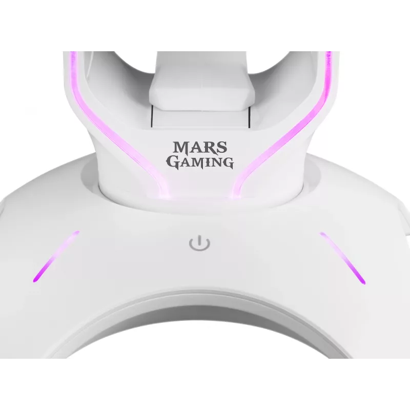 Laikiklis ausinėms Mars Gaming MHHPROW Baltas 456 g