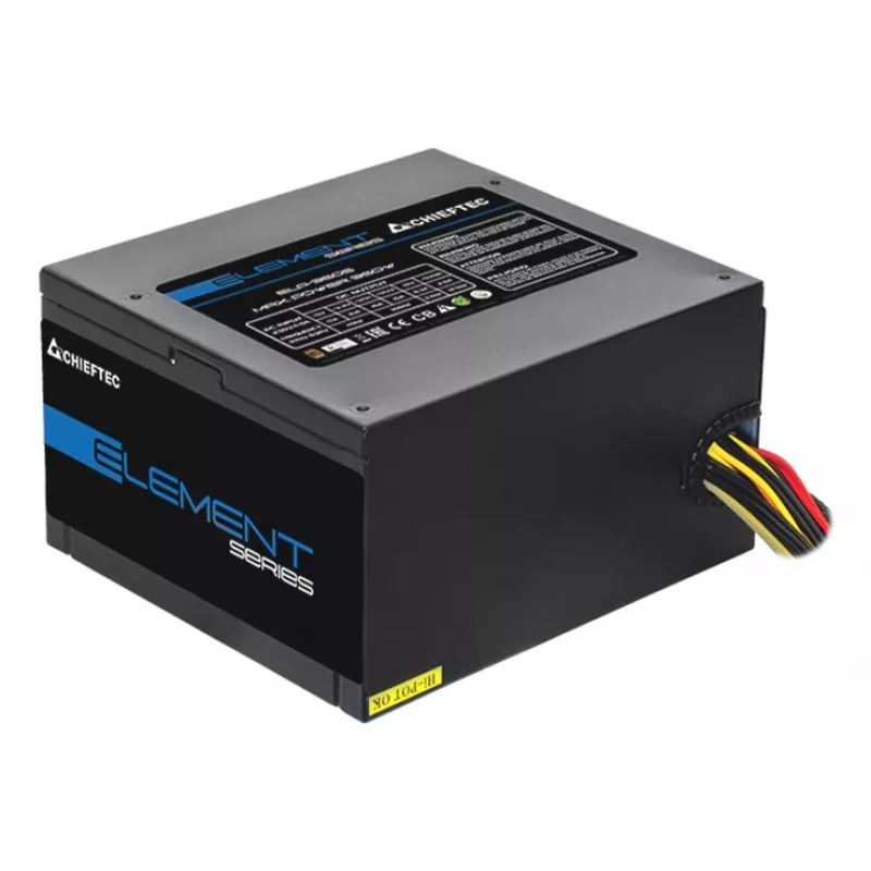 Maitinimo blokas Chieftec ELP-500S 500 W 20+4 pin ATX PS/2 Juodas