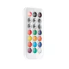 Mars Gaming MC51W White – Baltas PC korpusas ATX su dvigubu grūdintu stiklu ir 5x RGB 12cm ventiliatoriais