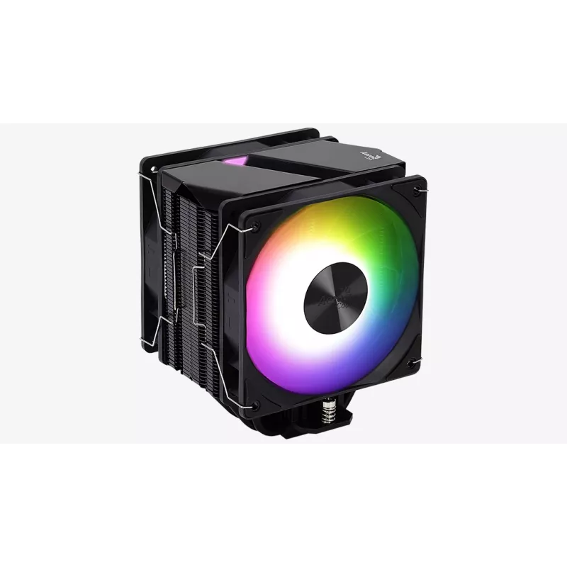 Aerocool Rime 4 Dual procesoriaus aušintuvas 12 cm juodas