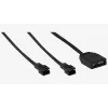 Aerocool Rime 4 Dual procesoriaus aušintuvas 12 cm juodas