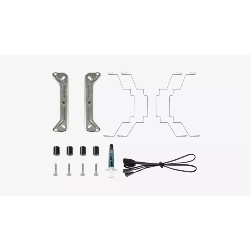 Aerocool Rime 4 Dual procesoriaus aušintuvas 12 cm juodas