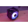 Aerocool Rime 4 Dual procesoriaus aušintuvas 12 cm juodas