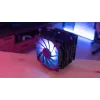 Aerocool Rime 4 Dual procesoriaus aušintuvas 12 cm juodas