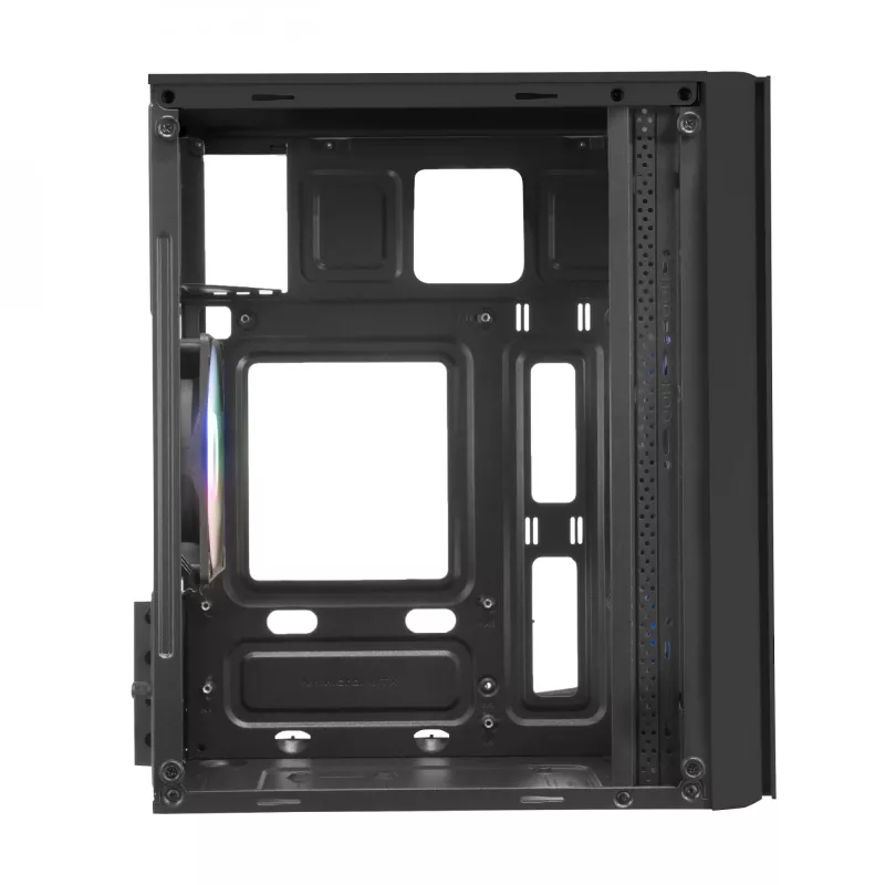 Mars Gaming MC300 korpusas Micro ATX, grūdintas stiklas, 3xFRGB ventiliatoriai, juodas