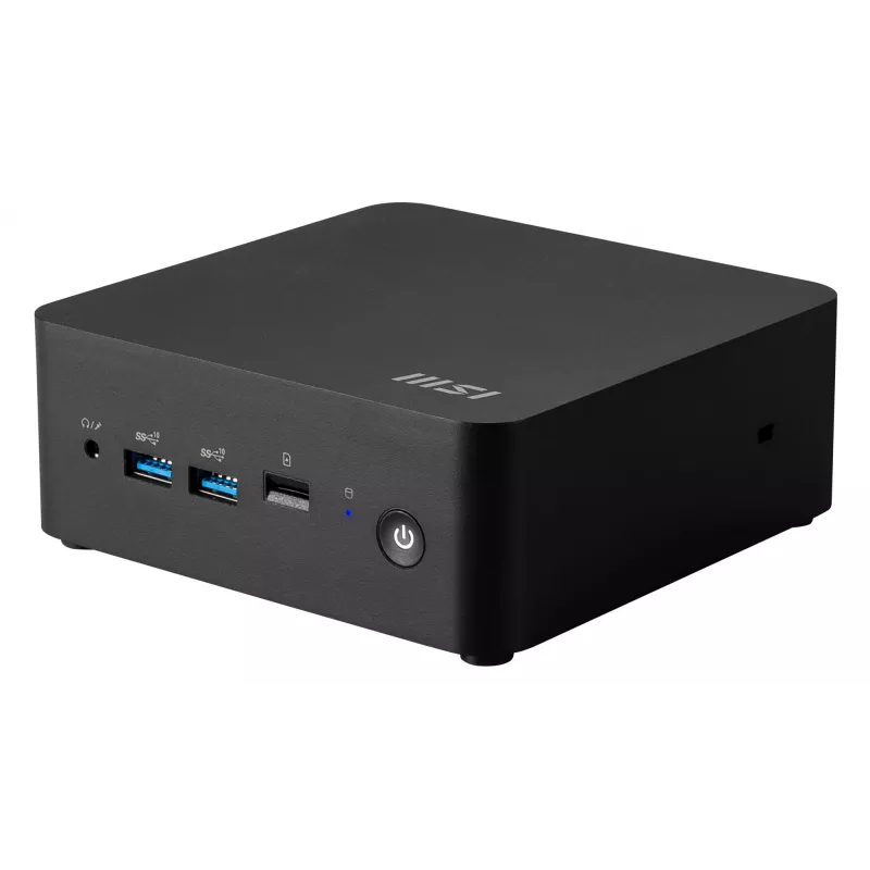 MSI Cubi NUC 1M-012BEU 0,84L dydžio mini kompiuteris, juodas, Intel SoC