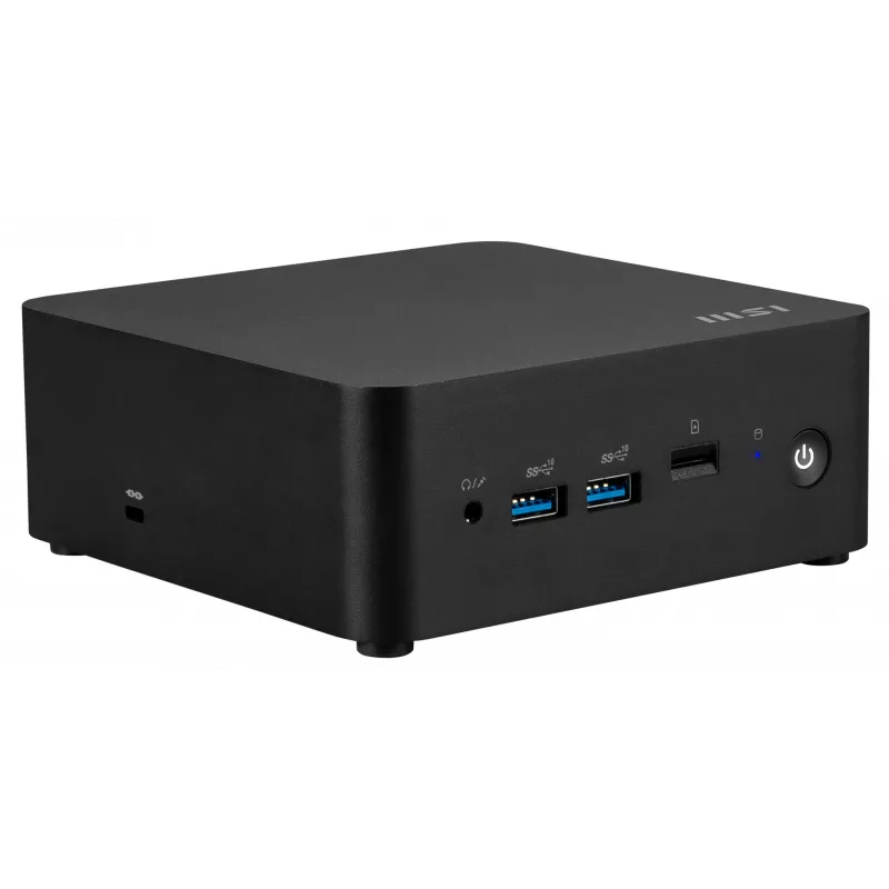 MSI Cubi NUC 1M-012BEU 0,84L dydžio mini kompiuteris, juodas, Intel SoC