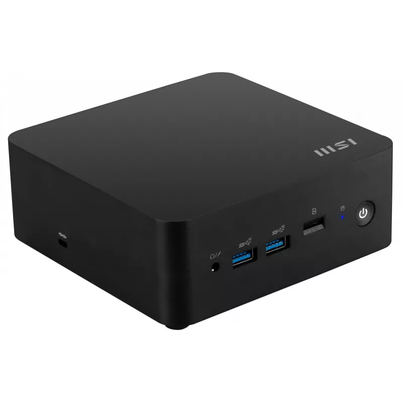 MSI Cubi NUC 1M-012BEU 0,84L dydžio mini kompiuteris, juodas, Intel SoC