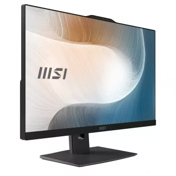 MSI Modern AM242TP 1M-1230EU „Viskas viename“ kompiuteris su 23,8 colių liečiamu IPS ekranu, Intel Core 3 100U, 8 GB DDR5, 256 GB SSD, Windows 11 Pro, juodas