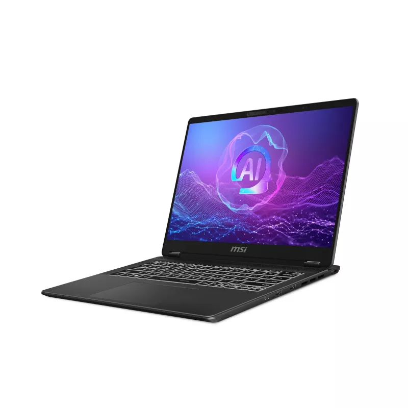 Nešiojamas kompiuteris MSI Prestige 14 AI+ Evo C2VMG-015 14 colių 2.8K ekranas Intel Core Ultra 7 258V 32GB DDR5 RAM 1TB SSD Windows 11 Home