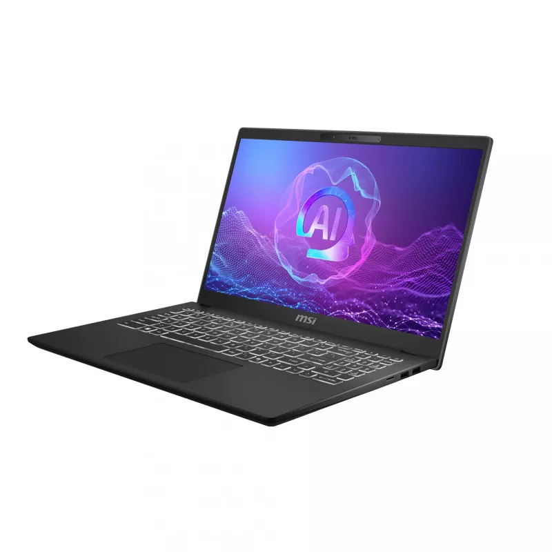 Nešiojamas kompiuteris MSI Modern AI C1MOG-242 15.6 col. Intel Core Ultra 7 512 GB