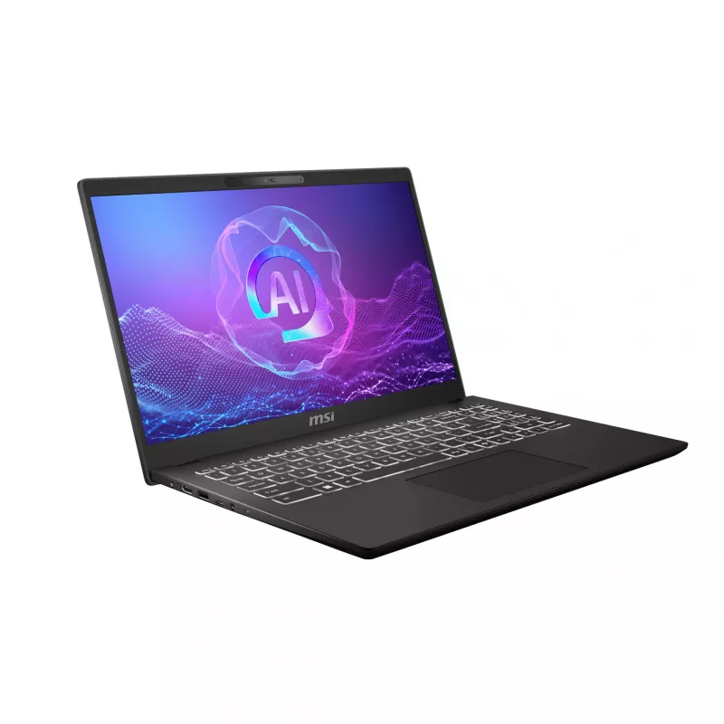 Nešiojamas kompiuteris MSI Modern AI C1MOG-242 15.6 col. Intel Core Ultra 7 512 GB