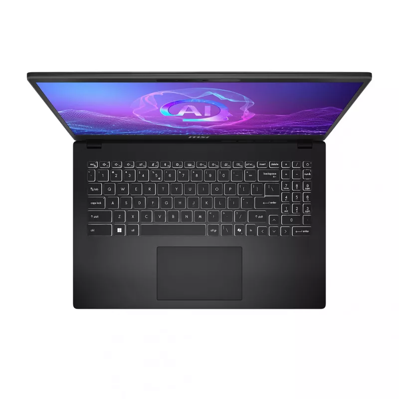Nešiojamas kompiuteris MSI Modern AI C1MOG-242 15.6 col. Intel Core Ultra 7 512 GB