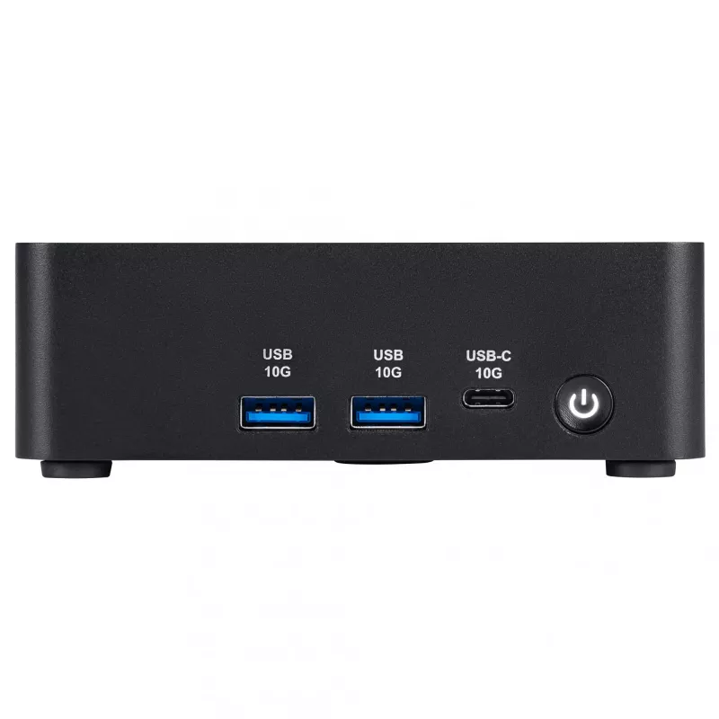 MSI Cubi NUC AI 1UMG-007EU Intel Core Ultra 5 125H 8 GB DDR5-SDRAM 512 GB SSD Windows 11 Home Mini kompiuteris juodas