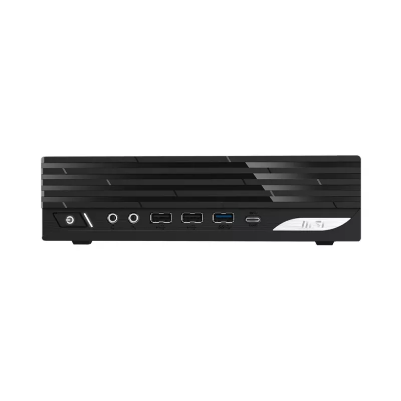 MSI PRO DP21 14M-234BEU kompiuterio korpusas (be operatyviosios atminties ir disko), darbalaukis, juodas, Intel Core i3-14100