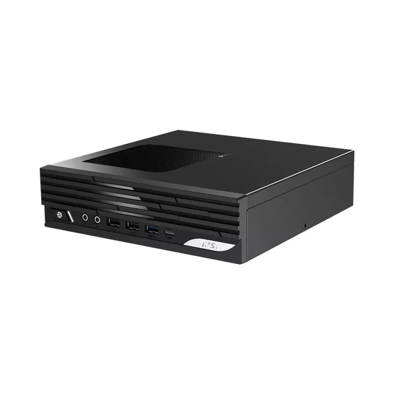 MSI PRO DP21 14M-234BEU kompiuterio korpusas (be operatyviosios atminties ir disko), darbalaukis, juodas, Intel Core i3-14100