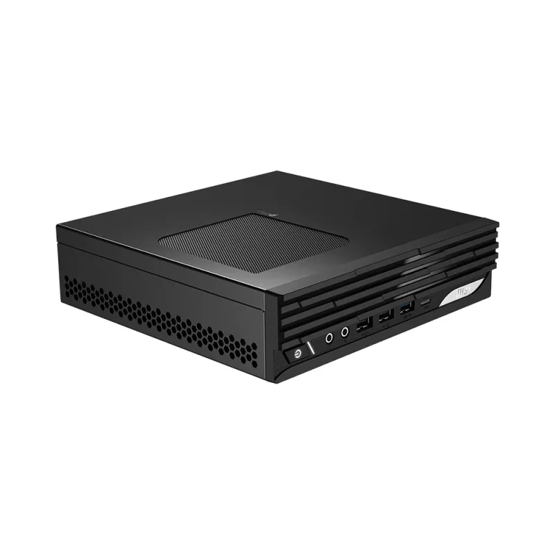 MSI PRO DP21 14M-234BEU kompiuterio korpusas (be operatyviosios atminties ir disko), darbalaukis, juodas, Intel Core i3-14100