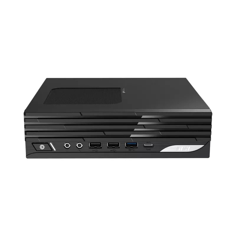 MSI PRO DP21 14M-234BEU kompiuterio korpusas (be operatyviosios atminties ir disko), darbalaukis, juodas, Intel Core i3-14100