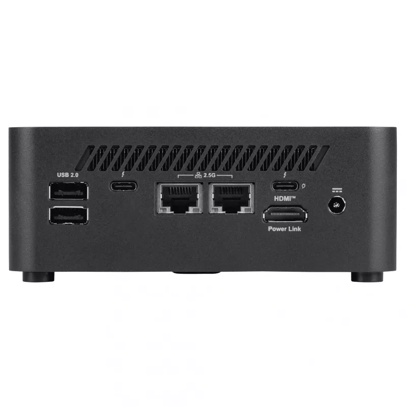 MSI Cubi NUC AI+ 2MG-002EU Copilot+ PC Intel Core Ultra 7 258V 32 GB LPDDR5x-SDRAM 1 TB SSD Windows 11 Home Mini kompiuteris juodas