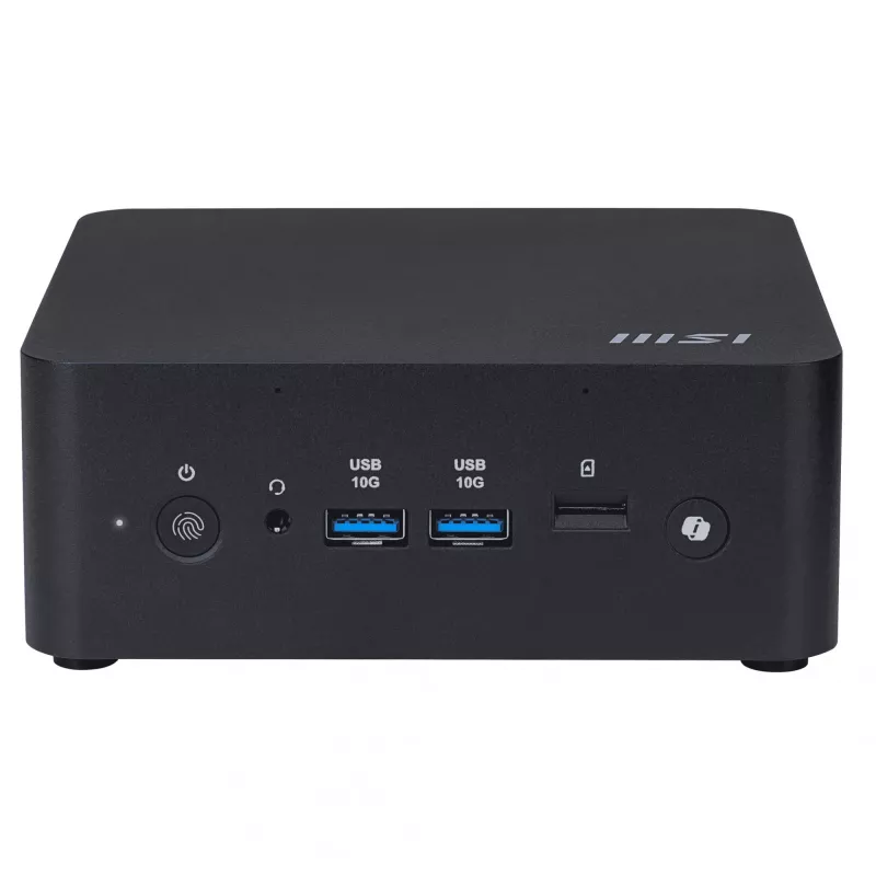 MSI Cubi NUC AI+ 2MG-002EU Copilot+ PC Intel Core Ultra 7 258V 32 GB LPDDR5x-SDRAM 1 TB SSD Windows 11 Home Mini kompiuteris juodas