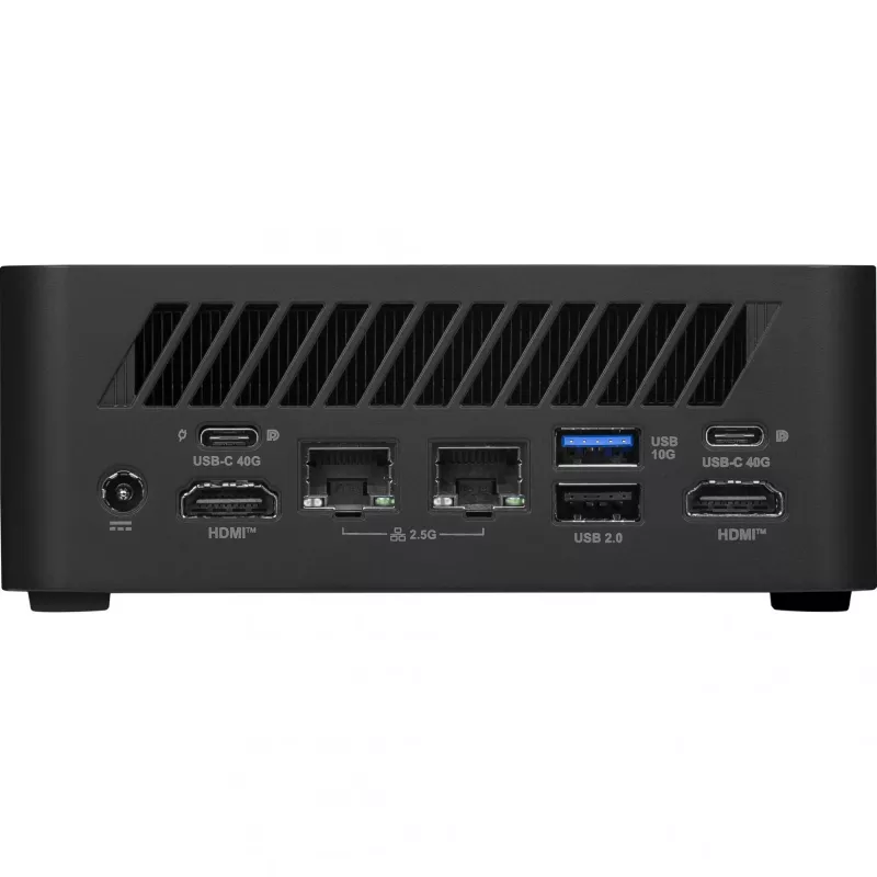 Mini kompiuteris MSI Cubi Z AI 8M Barebone R9-8945HS — 0GB, be OS