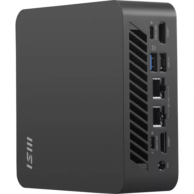 Mini kompiuteris MSI Cubi Z AI 8M Barebone R9-8945HS — 0GB, be OS