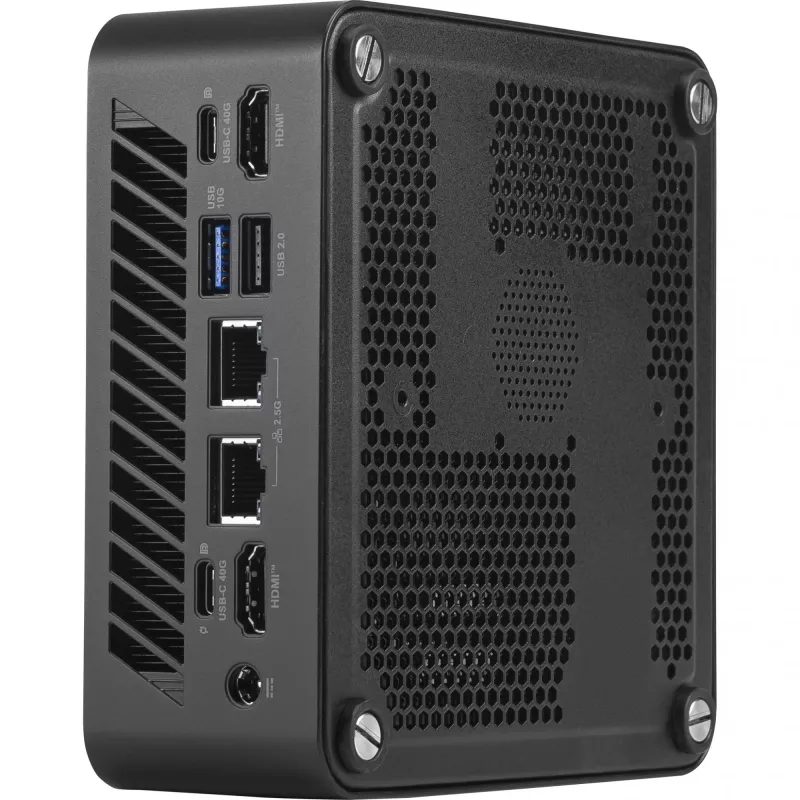 Mini kompiuteris MSI Cubi Z AI 8M Barebone R9-8945HS — 0GB, be OS