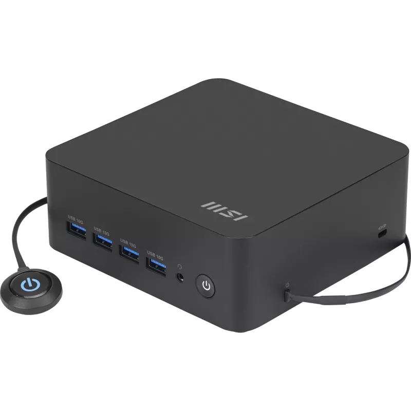 Mini kompiuteris MSI Cubi Z AI 8M Barebone R9-8945HS — 0GB, be OS
