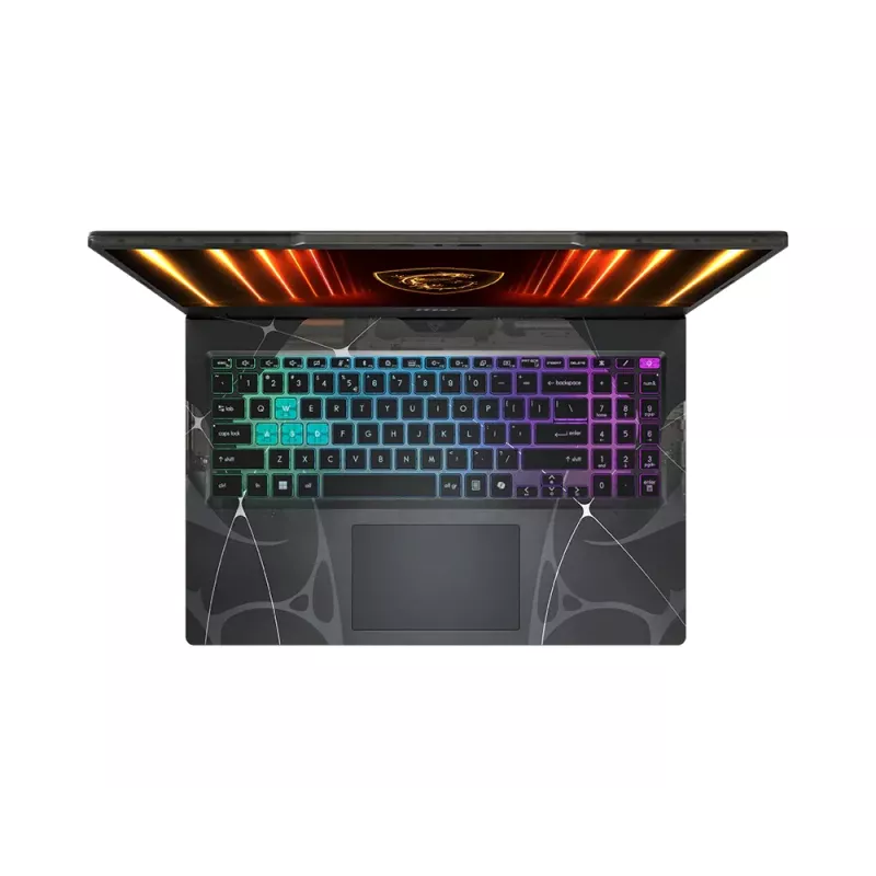 Nešiojamas kompiuteris MSI Cyborg 15 B2RWFKG-2380 — 15,6 colio FHD 144 Hz, Intel Core 7 240H, 16 GB RAM, 1 TB SSD, NVIDIA RTX 5060, Windows 11