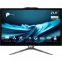 MSI Pro AP222T 14MA-613EU „Intel® Core™ i3“ 54,6 cm (21,5 colio) 1920 x 1080 pikselių liečiamas viskas viename kompiuteris 8 GB DDR4-SDRAM 512 GB SSD Windows 11 Home Wi-Fi 5 (802.11ac) juodas