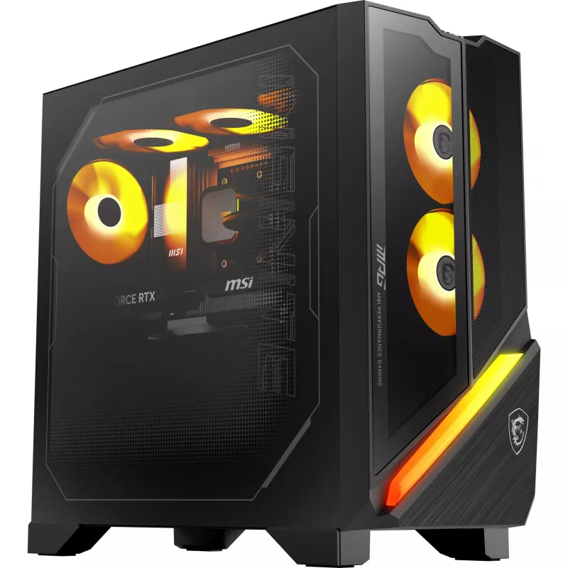 MSI MPG Infinite Z3 X3D 9NVRR7-848EU AMD Ryzen™ 7 9800X3D 32 GB DDR5-SDRAM 1 TB SSD NVIDIA GeForce RTX 5070 Ti Windows 11 Home Stacionarus Kompiuteris Juodas
