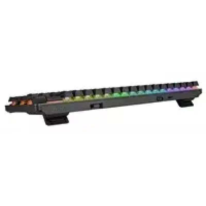 Belaidė žaidimų klaviatūra ASUS ROG Strix Scope II 96 Wireless, USB + RF belaidis + Bluetooth, QWERTY, JAV anglų, juoda
