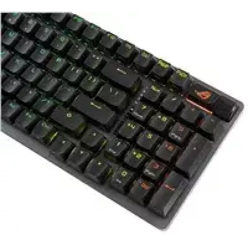 Belaidė žaidimų klaviatūra ASUS ROG Strix Scope II 96 Wireless, USB + RF belaidis + Bluetooth, QWERTY, JAV anglų, juoda