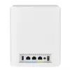 ASUS ZenWiFi BT10 (2 vnt.) Triju juostų (2,4 GHz / 5 GHz / 6 GHz) Wi-Fi 7 (802.11be) Baltas 3 vidinės antenos