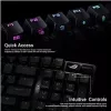 ASUS ROG Strix Scope II 96 WL balta mechaninė klaviatūra Gaming USB+RF Wireless+Bluetooth