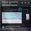 ASUS ROG Strix Scope II 96 WL balta mechaninė klaviatūra Gaming USB+RF Wireless+Bluetooth