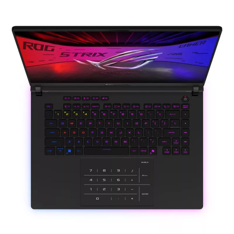 ASUS ROG Strix SCAR 16 G635LW-U9644X nešiojamas kompiuteris, 16 colių 2.5K 240Hz, Intel Core Ultra 9 275HX, 64GB, 2TB+2TB SSD, RTX 5080, Windows 11 Pro