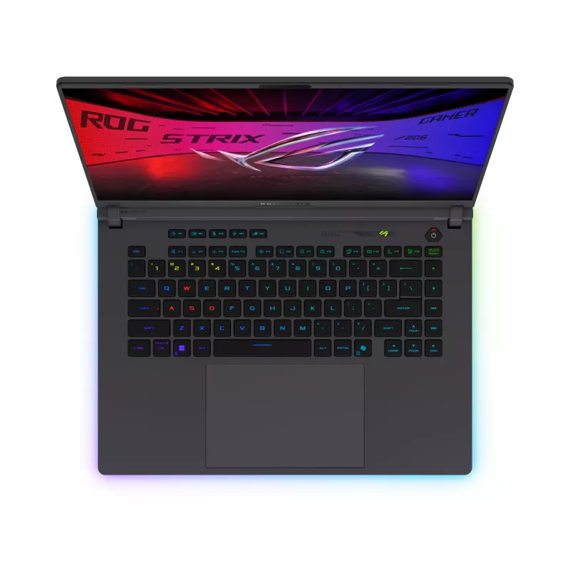 Nešiojamas kompiuteris ASUS ROG Strix G16 G615LR-S5177W – Intel Core Ultra 7 255HX, 16 colių WQXGA, 16 GB DDR5, 1 TB SSD, RTX 5070 Ti, Windows 11 Home